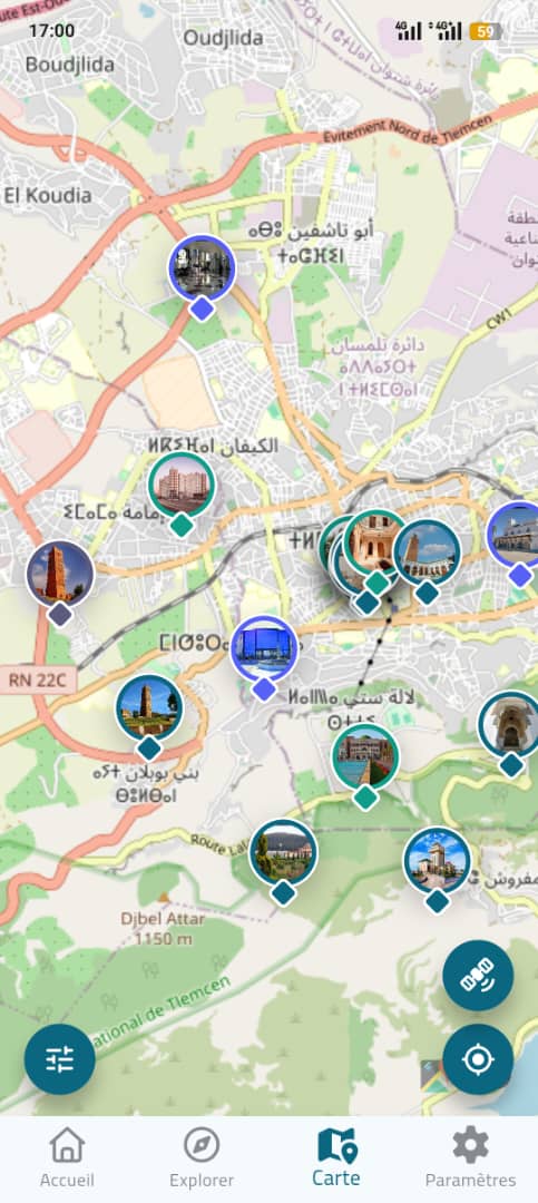 Aperçu carte